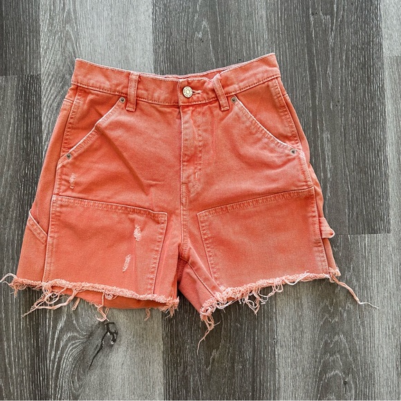 BDG Cutoff Carpenter Shorts - Picture 4 of 11